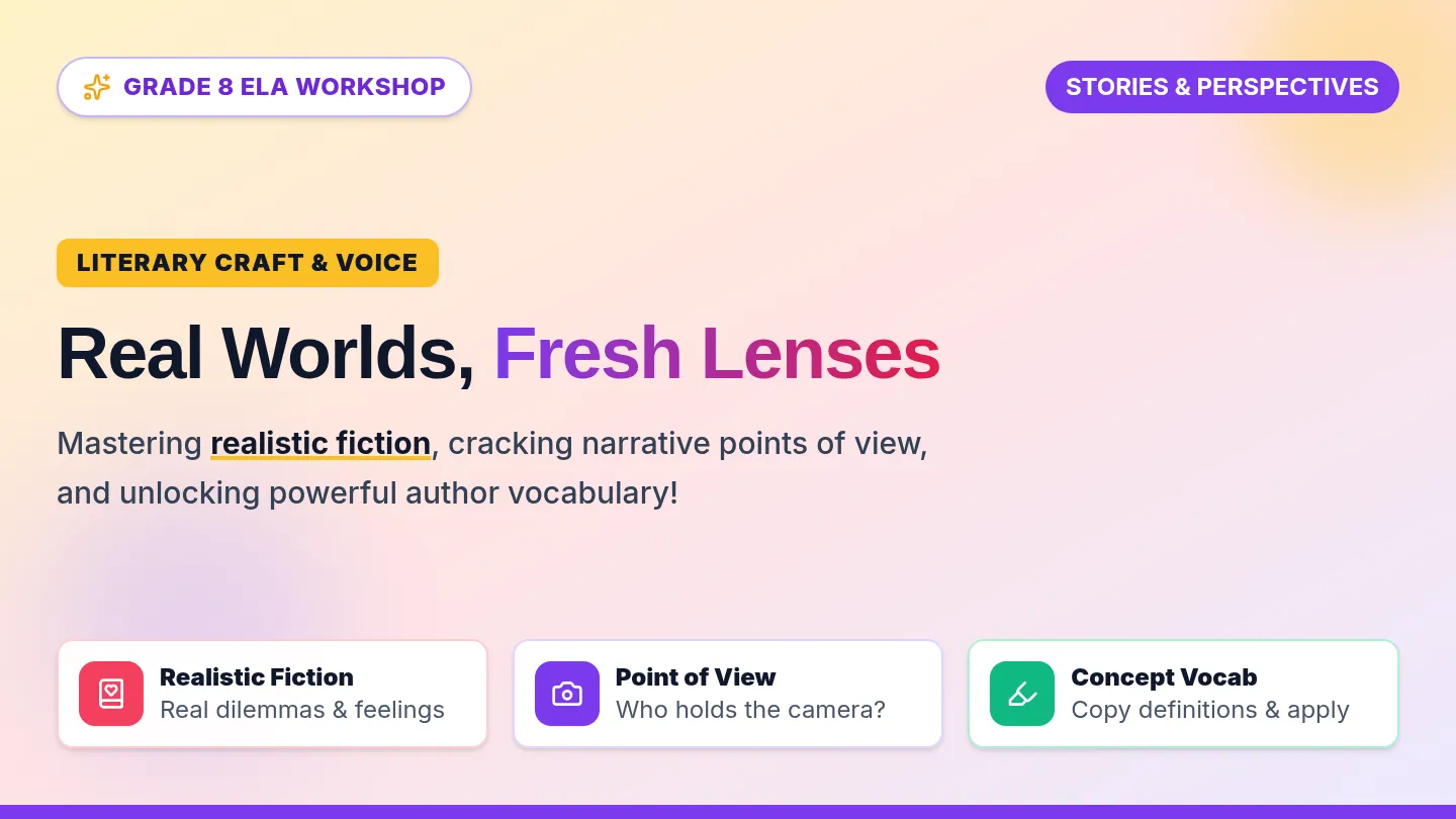 Fiction Lenses Slides