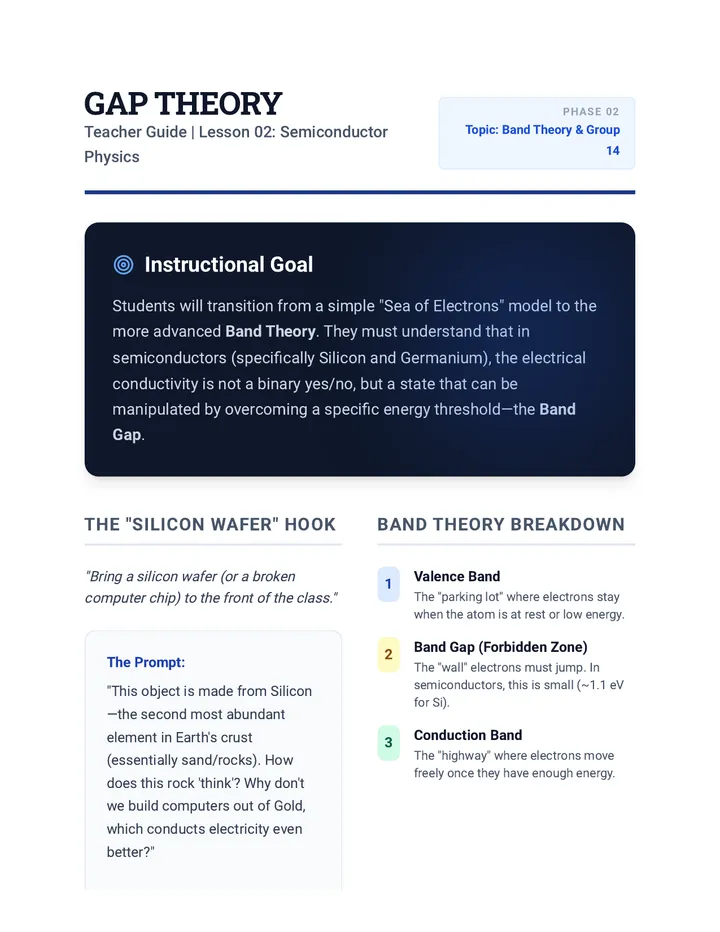 Gap Theory Teacher Guide
