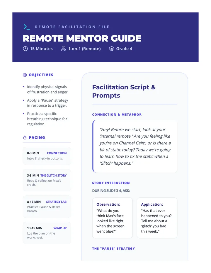 Remote Mentor Guide
