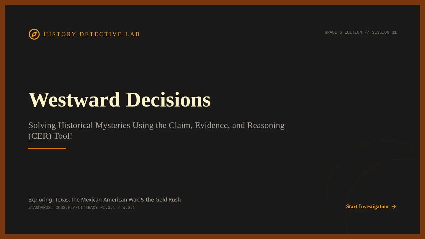 Westward Clash Slides
