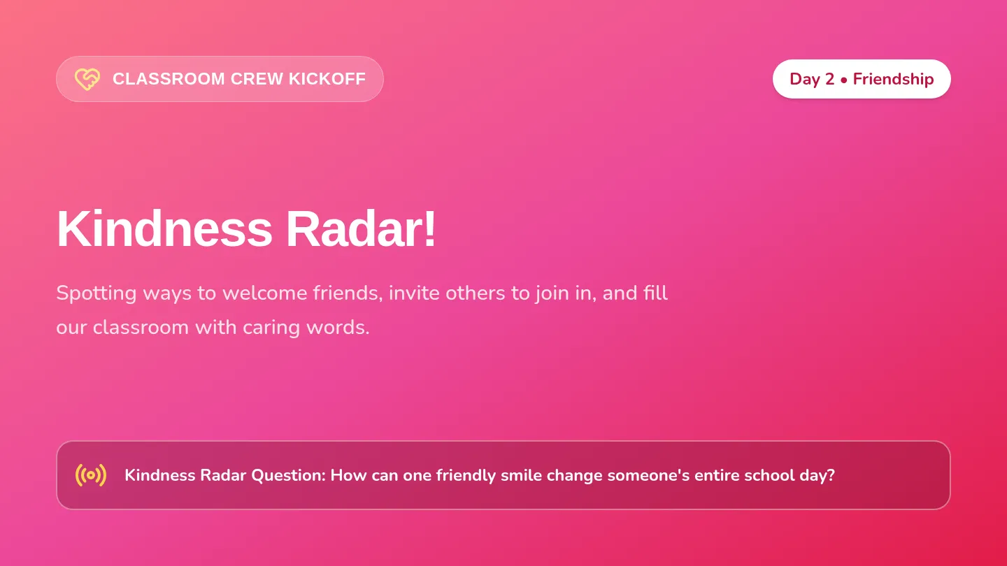 Kindness Spark Slides