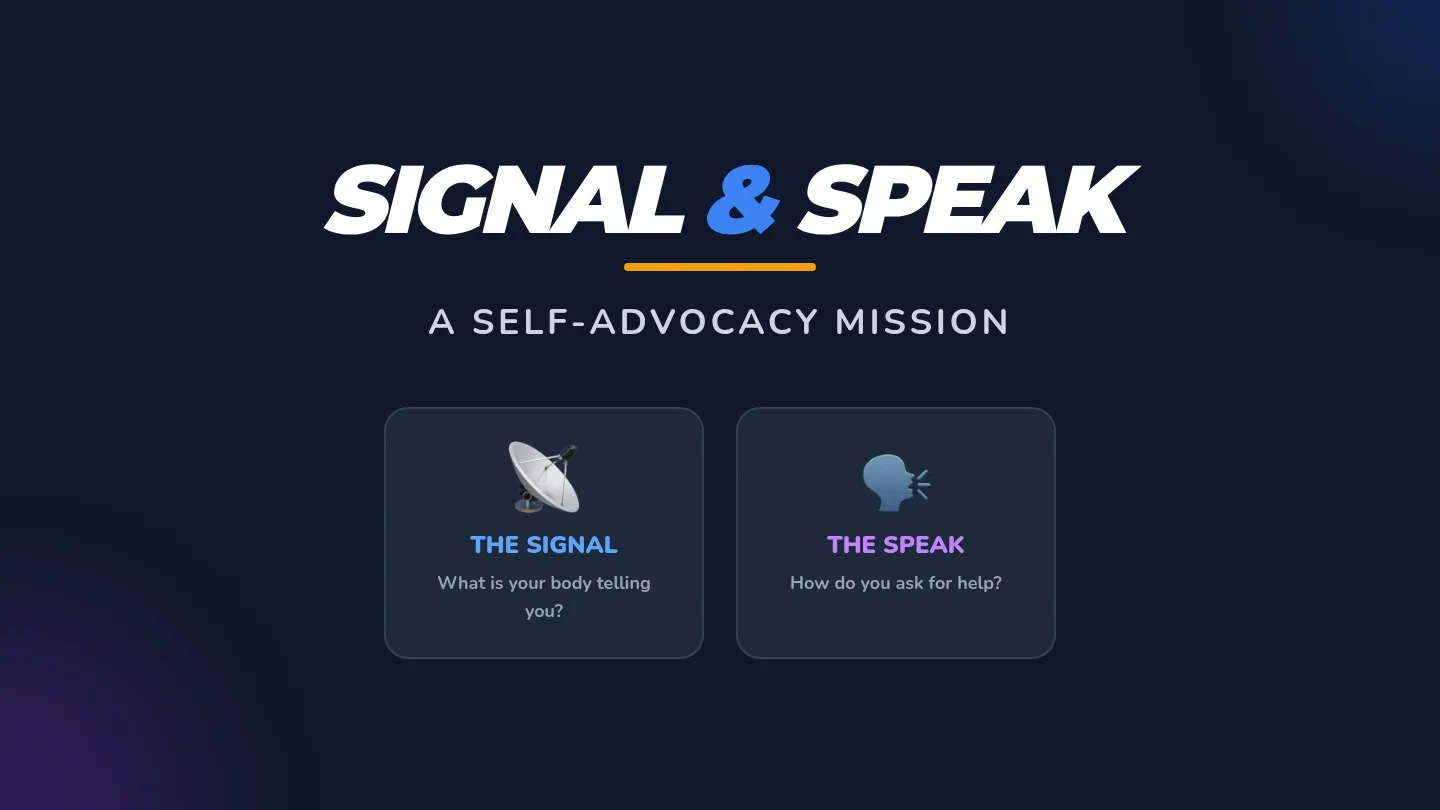 Signal Speak Slides
