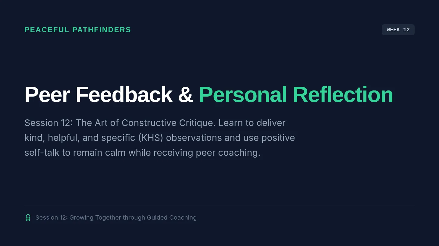 Week 12 Conflict Slides