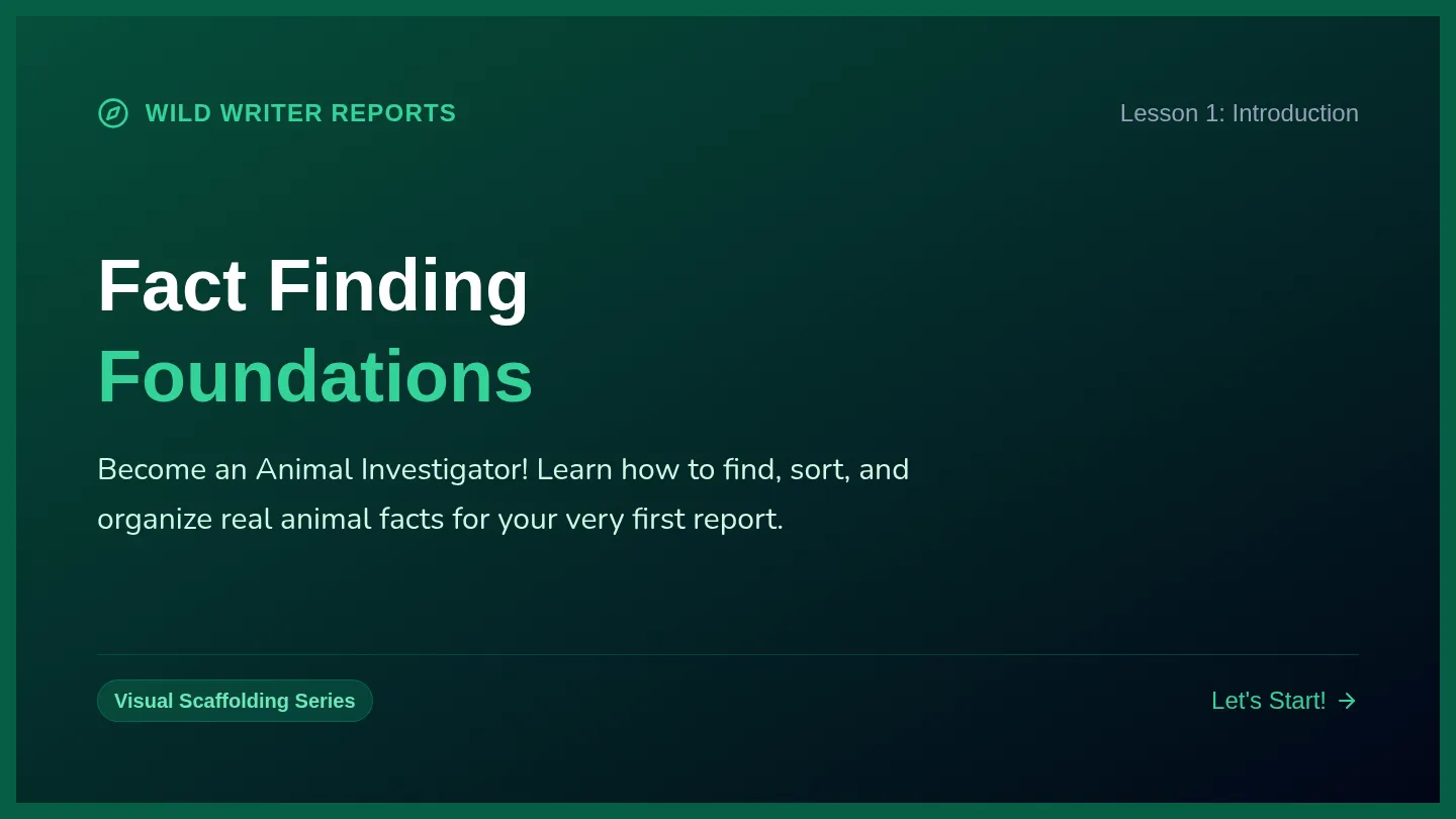 Fact Finder Anchor Deck