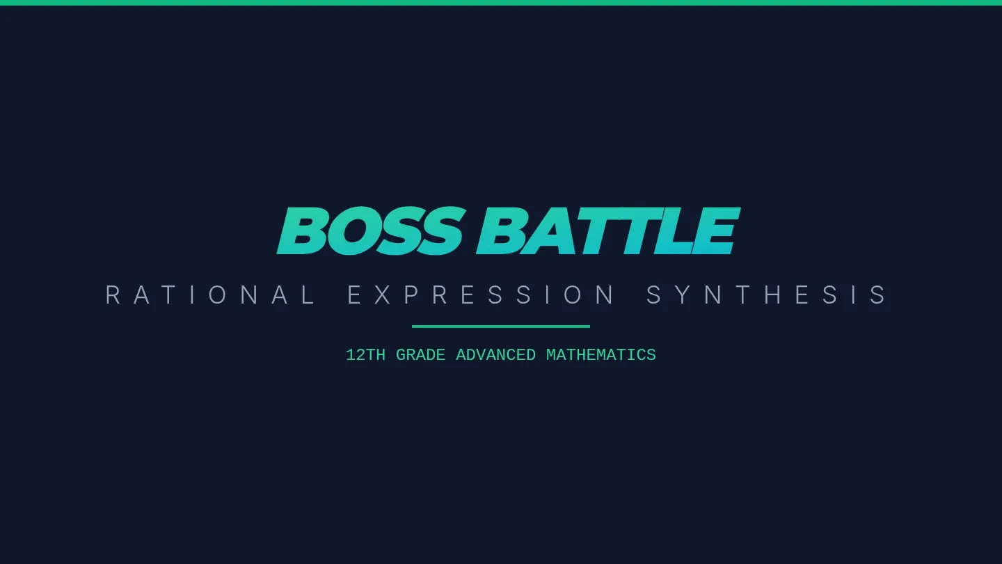 Rational Boss Battle Slides