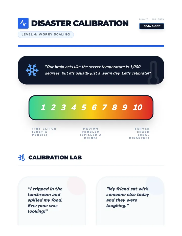 Disaster Calibration Sheet