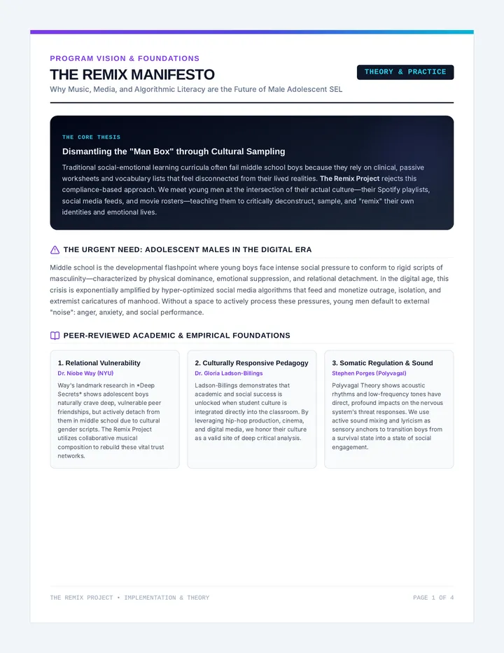 Remix Vision and Implementation Guide