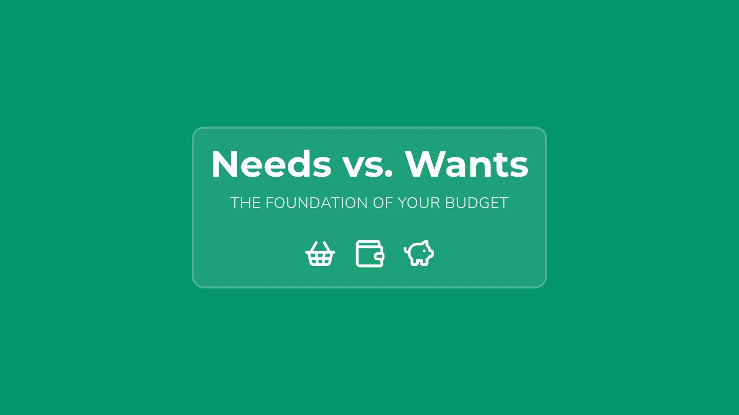 Needs vs Wants Slides