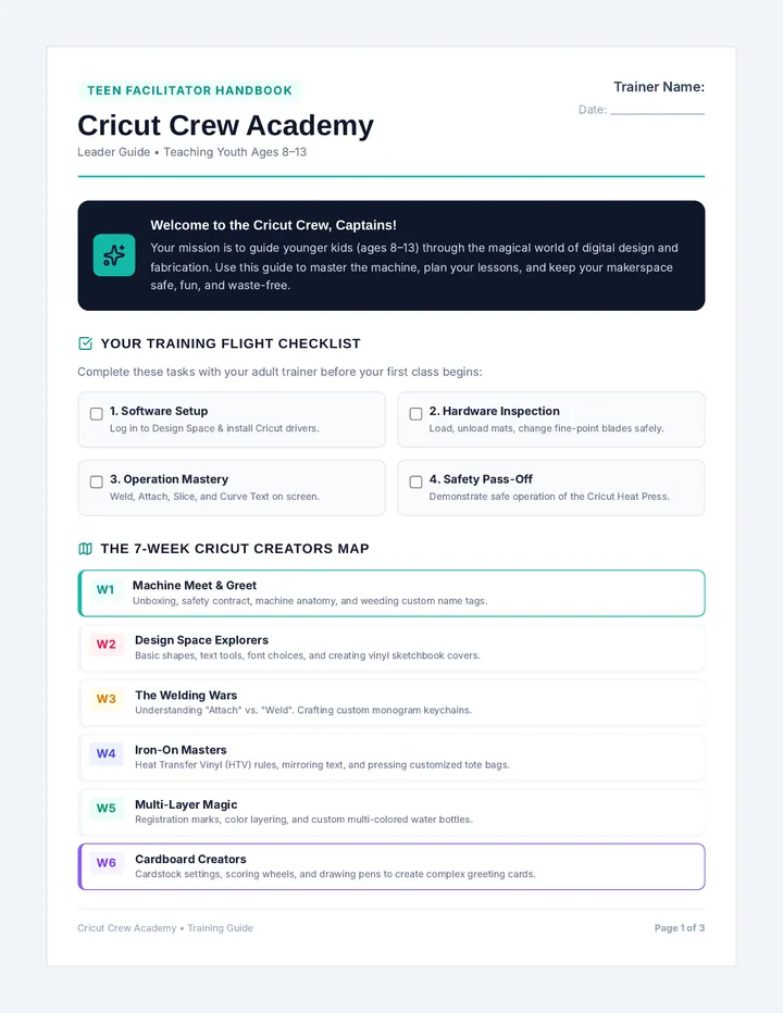 Cricut Crew Training Guide