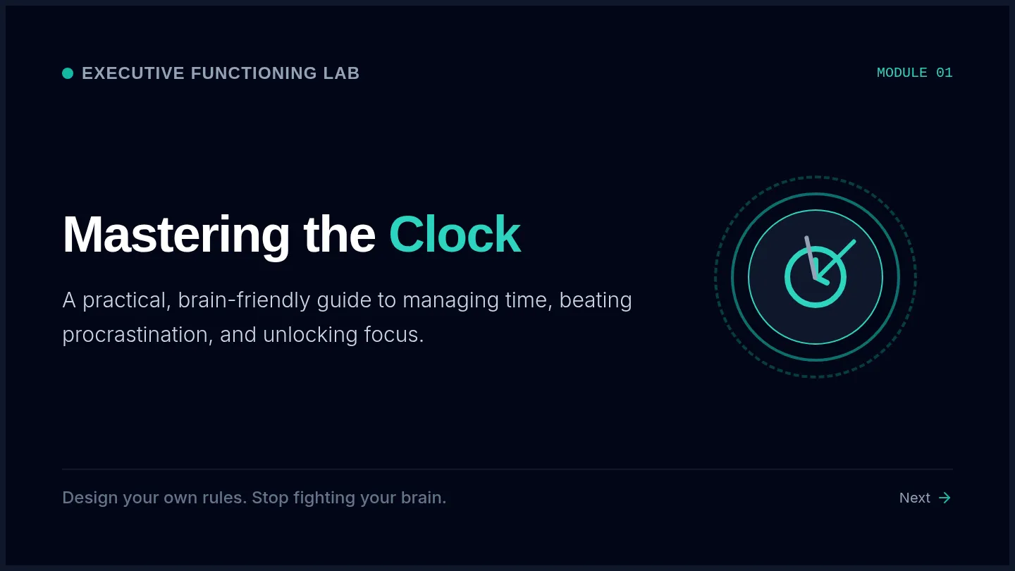 Clock Masters Slides