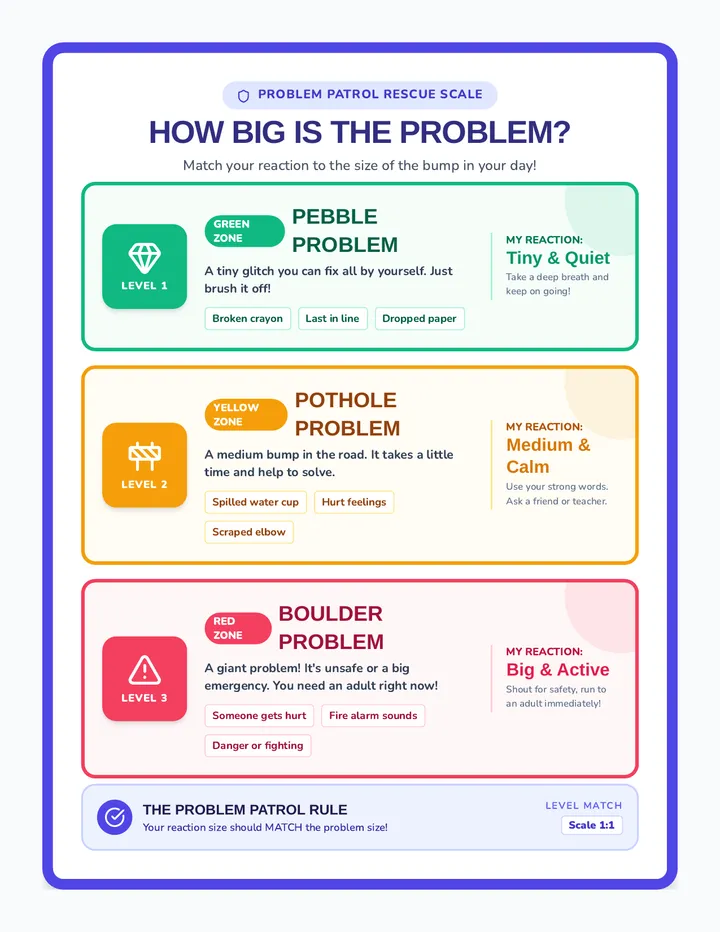 Problem Scale Poster