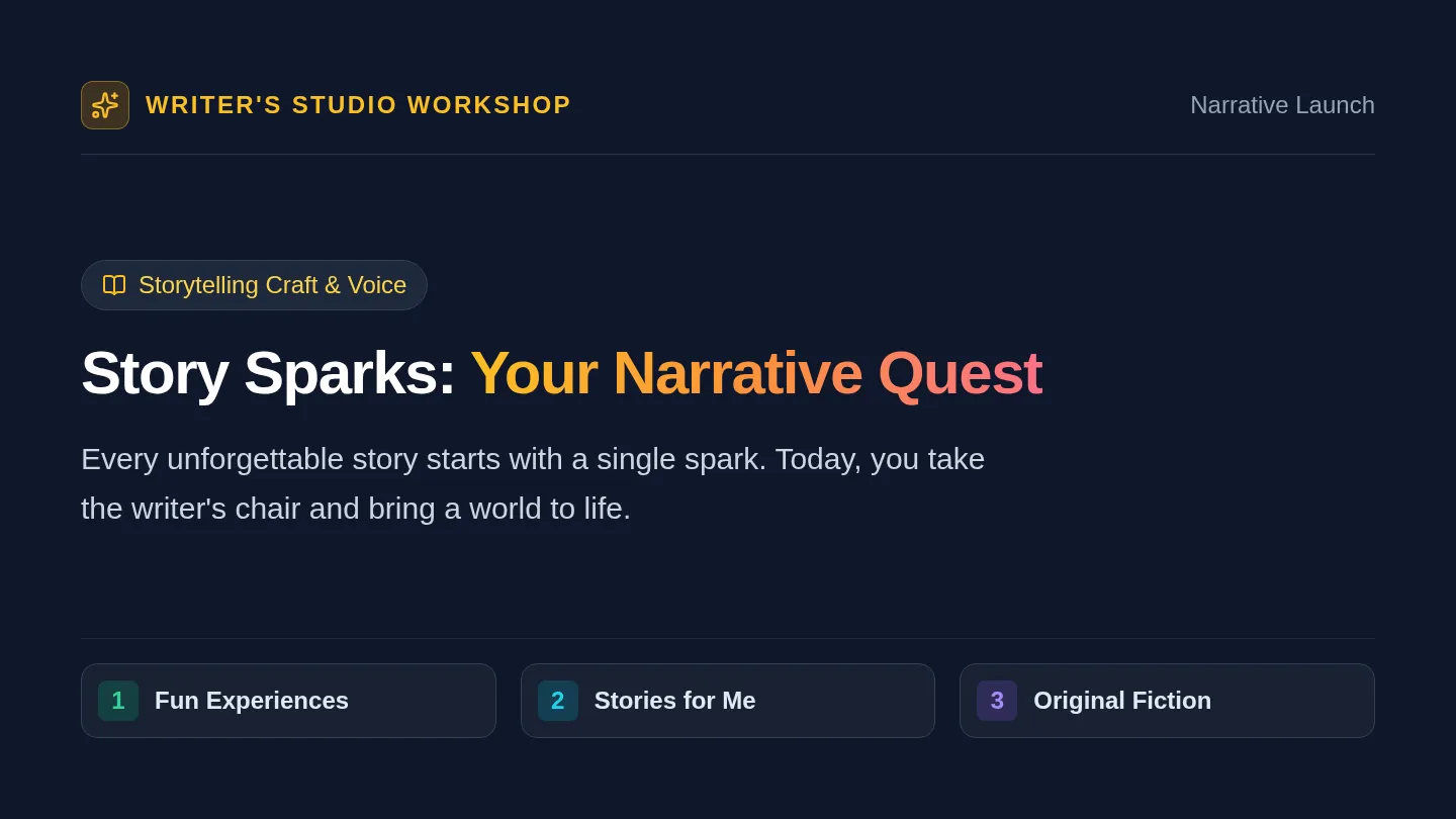 Narrative Sparks Slides
