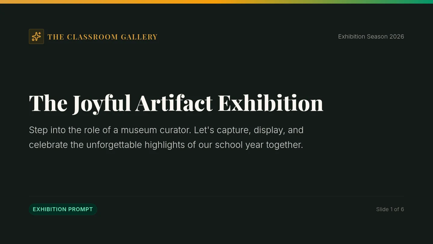 Joyful Exhibition Slides