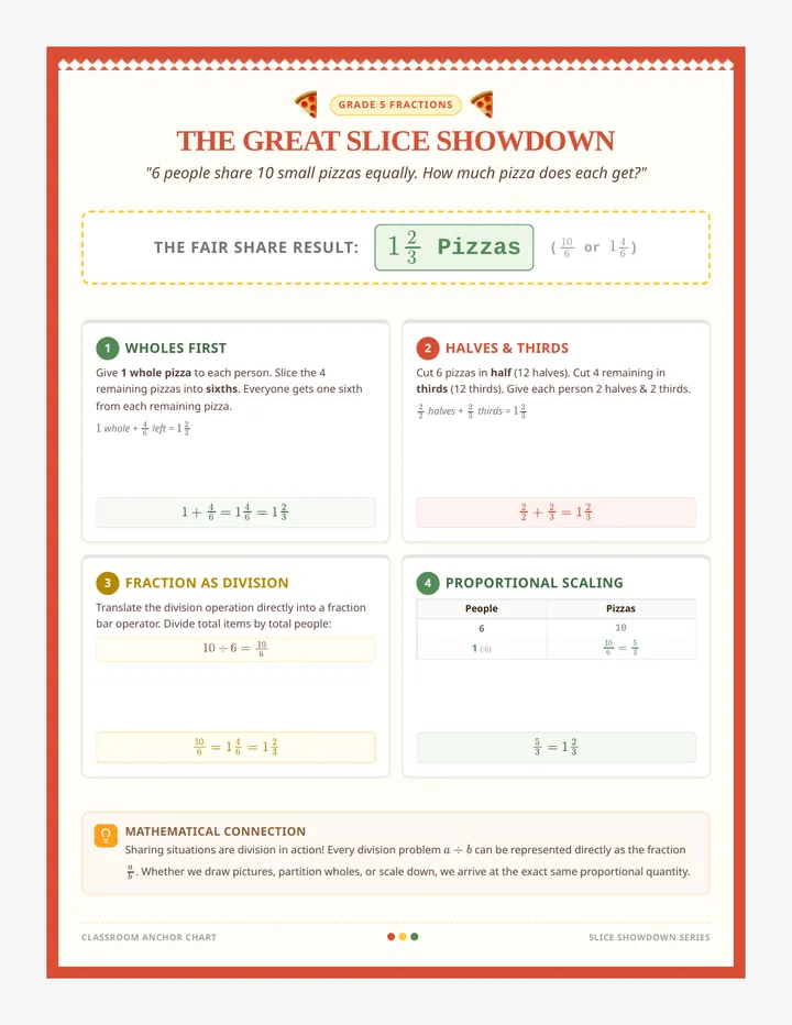 Slice Showdown Anchor Chart
