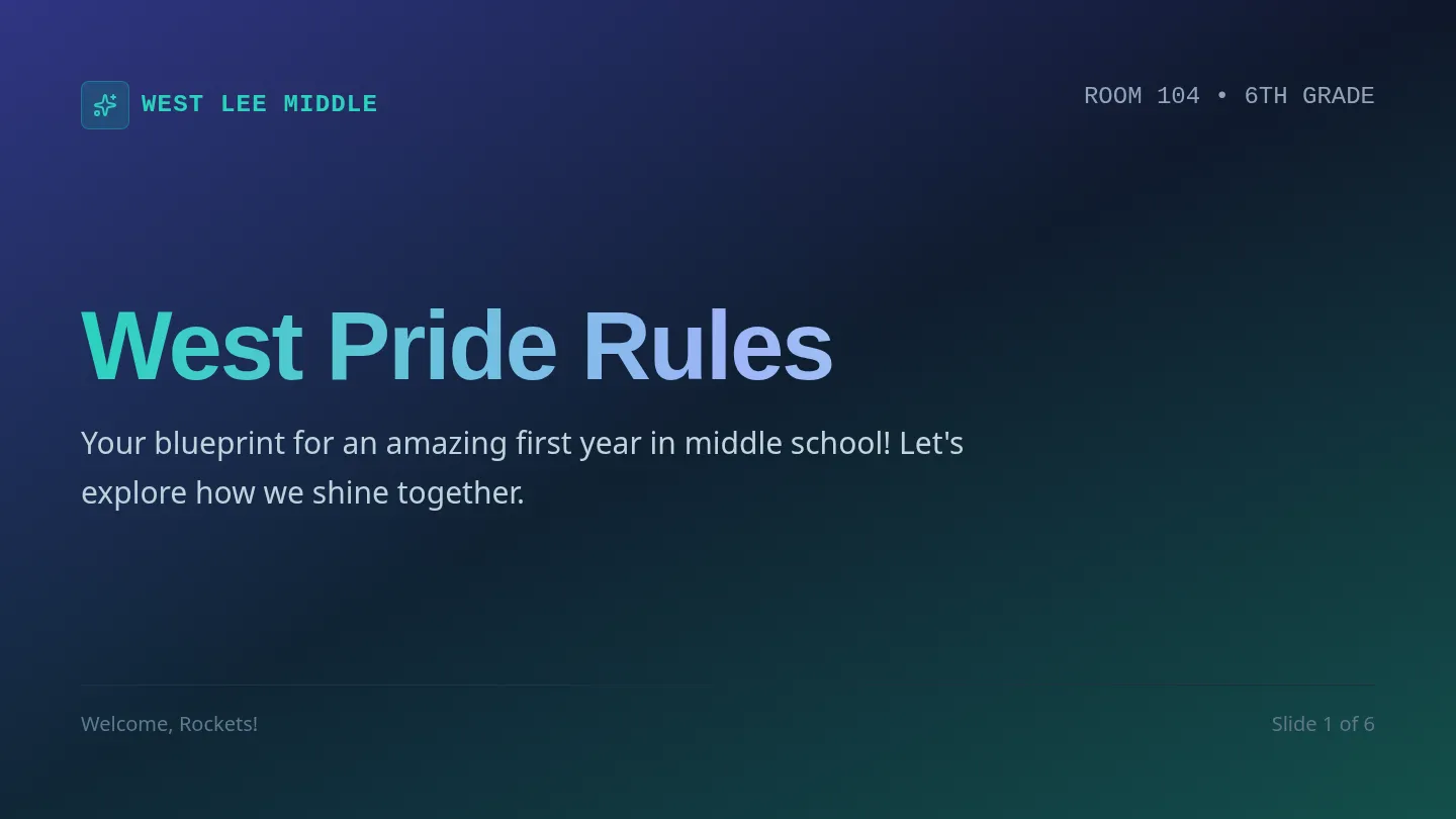 West Pride Slides