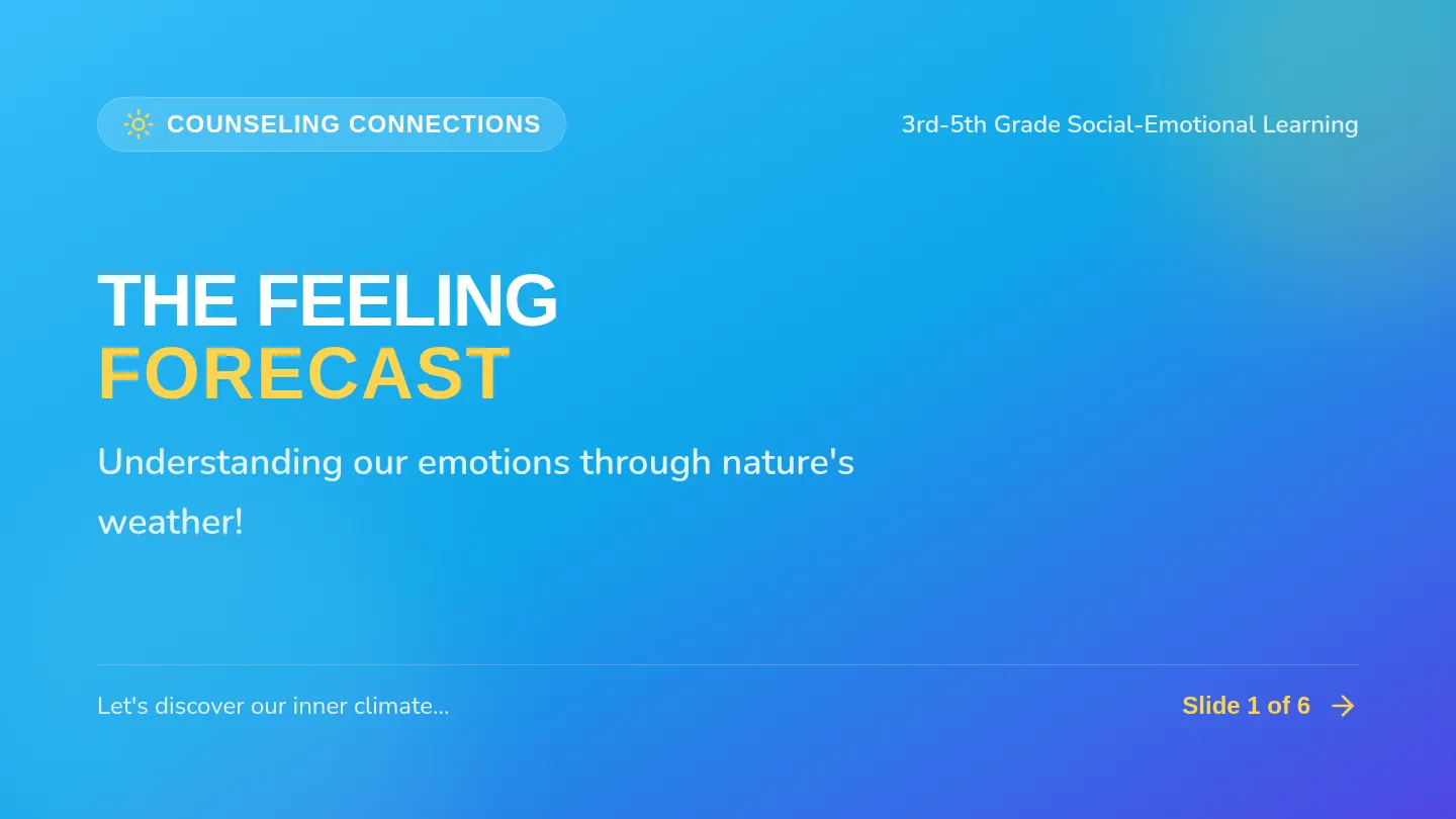 Weather Emotions Slides