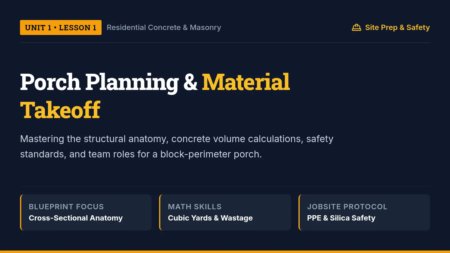 Porch Planning Slides
