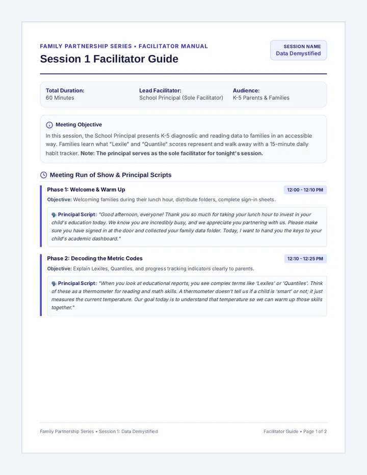 Data Demystified Facilitator Guide