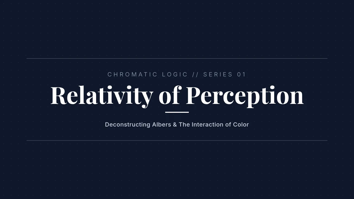 Relativity Perception Slides