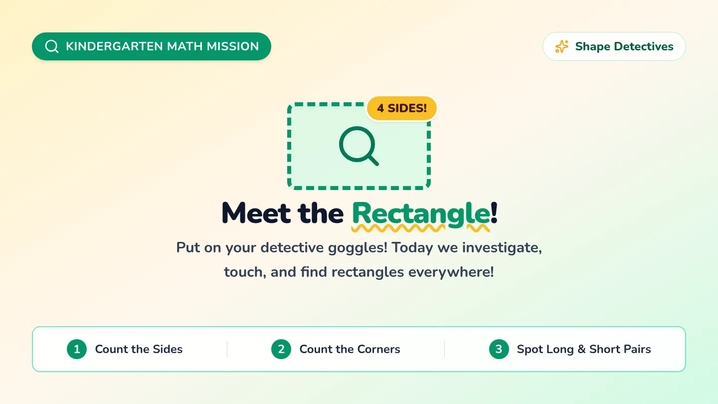 Rectangle Detectives Slides
