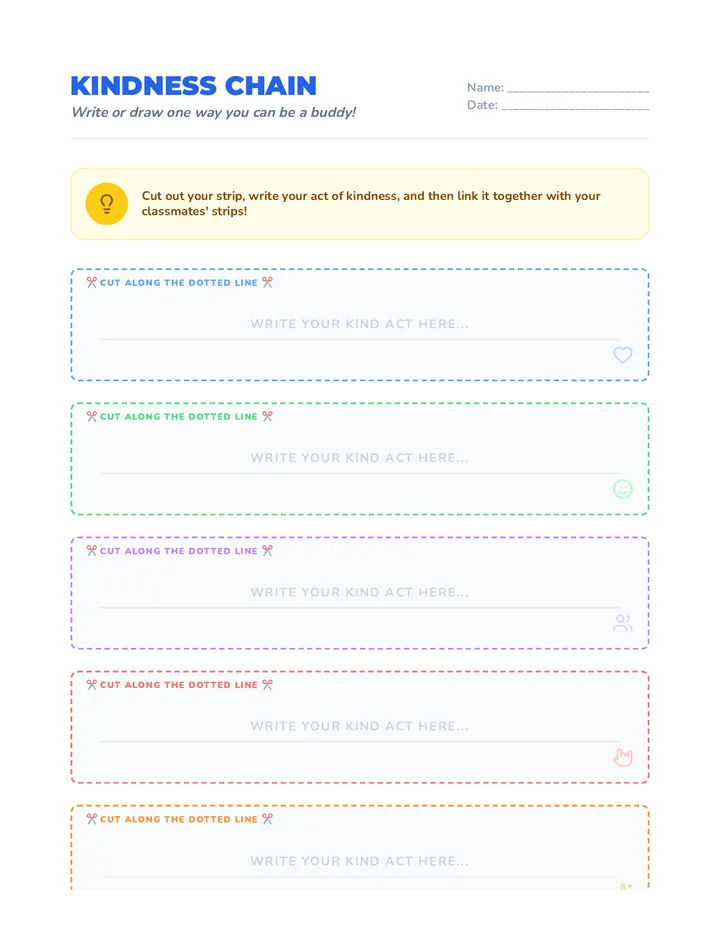 Kindness Chain Links