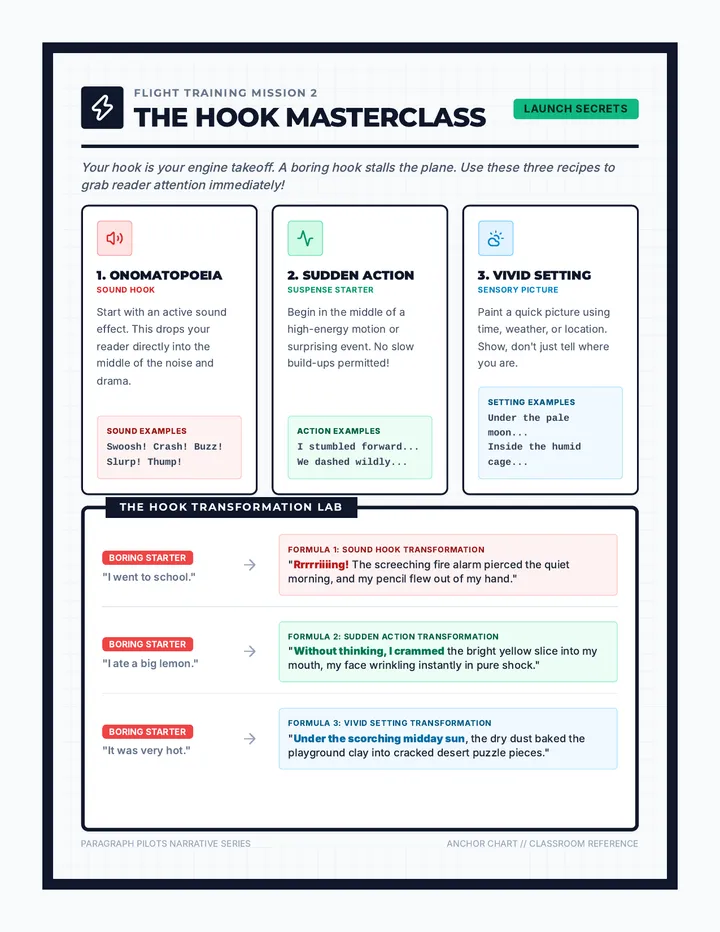 Hook Recipe Poster