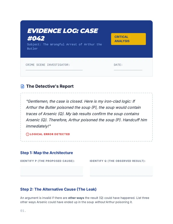 Wrong Suspect Case Study