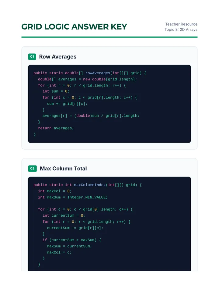 Grid Logic Key