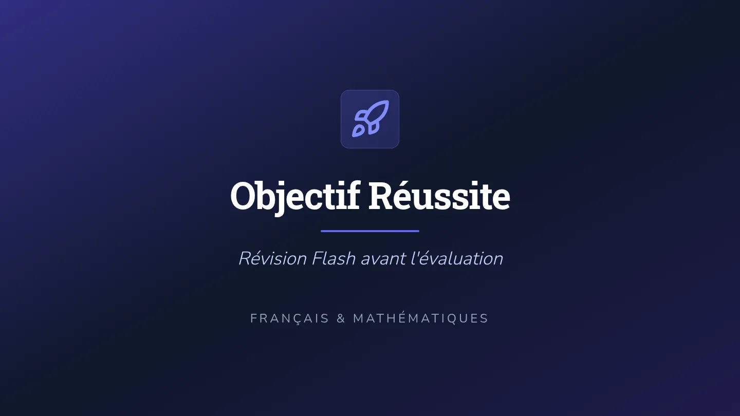 Révision Flash Présentation