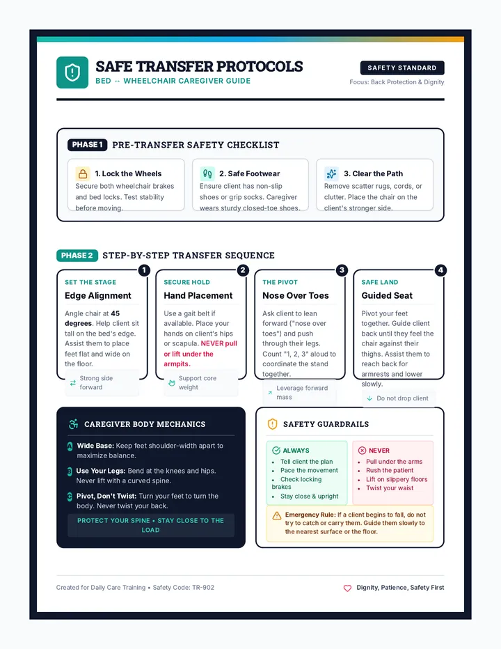 Safe Transfers Anchor Chart