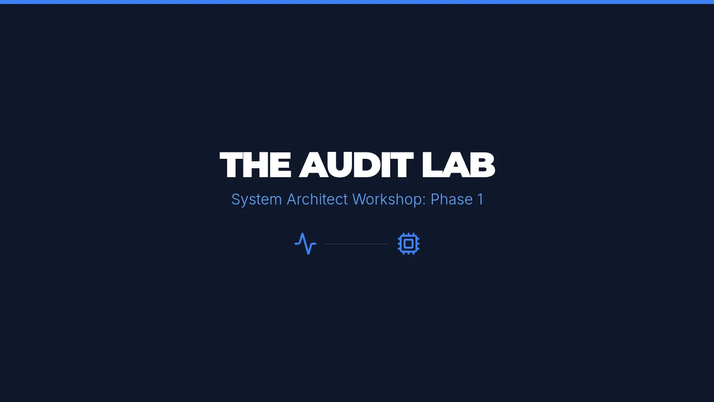 Audit Lab Slides