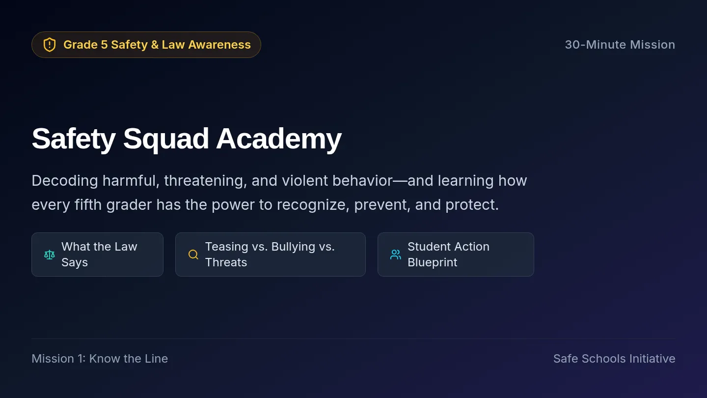 Safety Squad Slides