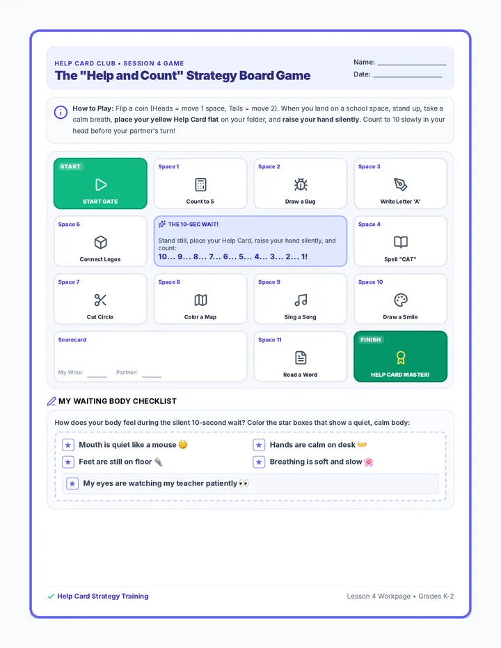 Ask and Count Game