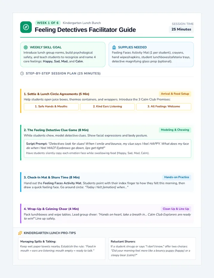 Feeling Detectives Facilitator Guide