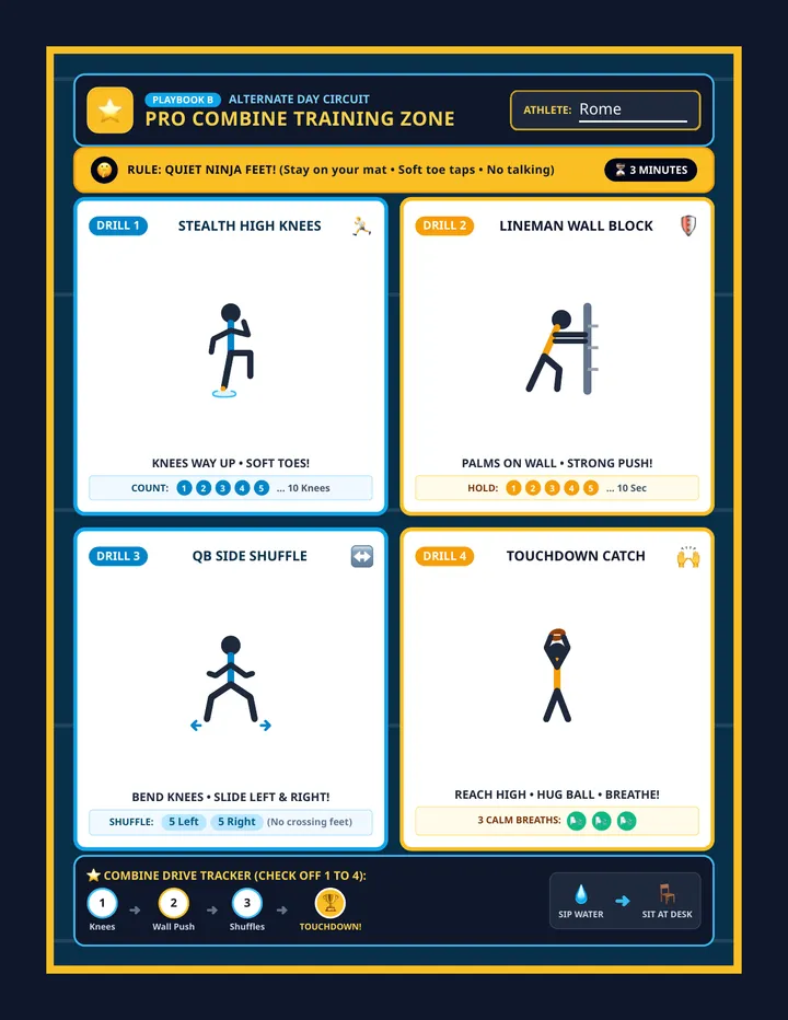 Pro Combine Circuit Activity Card