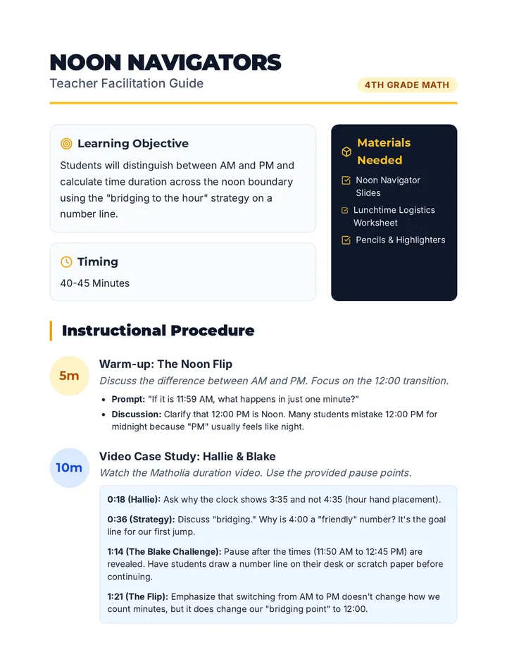 Noon Navigators Facilitation Guide