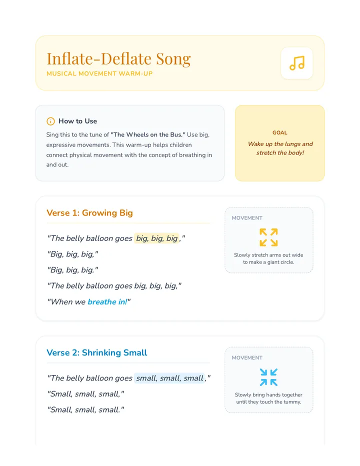 Inflate-Deflate Song