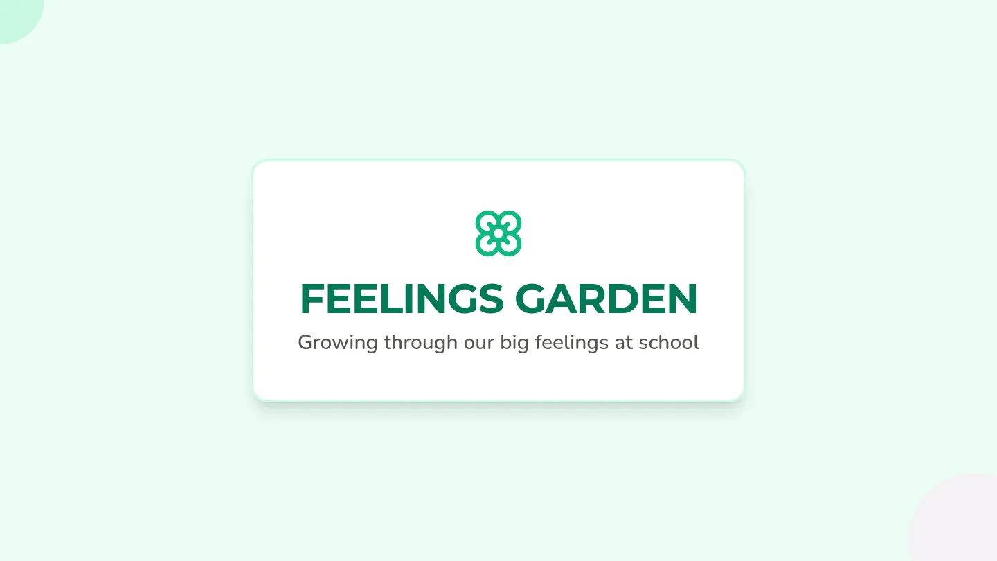 Feelings Garden Slides