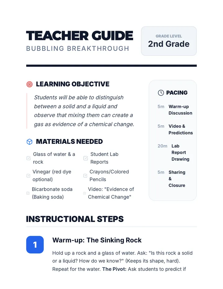 Bubbling Breakthrough Facilitation Guide