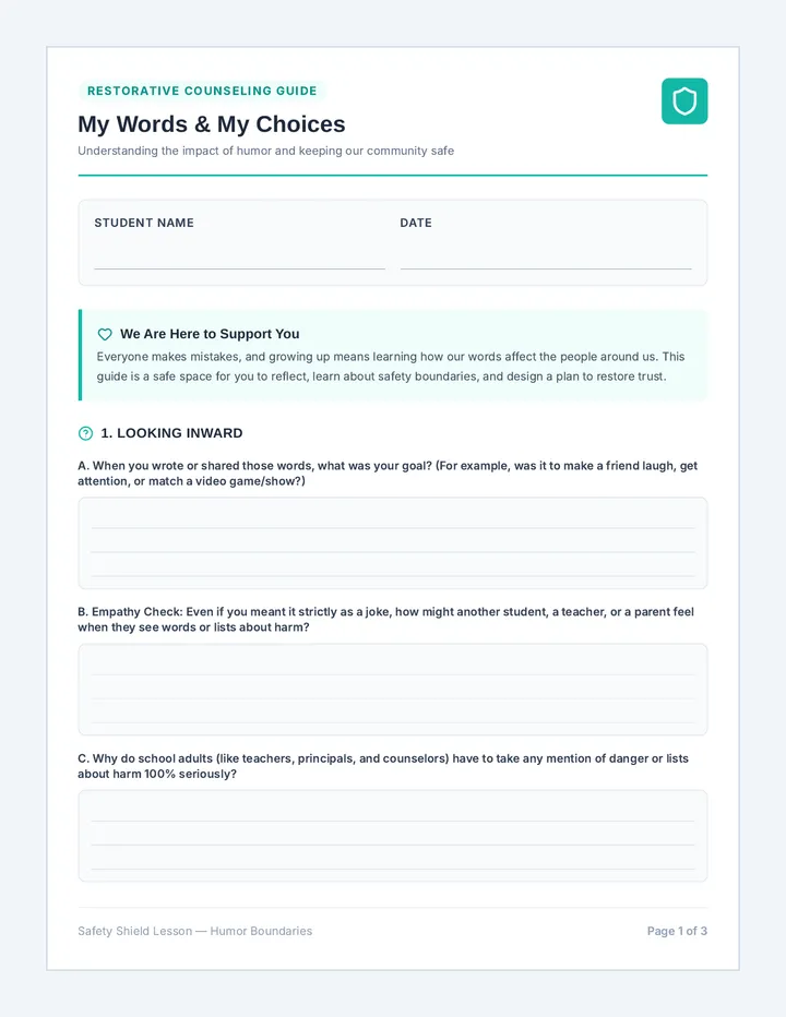 Humor Boundaries Guide