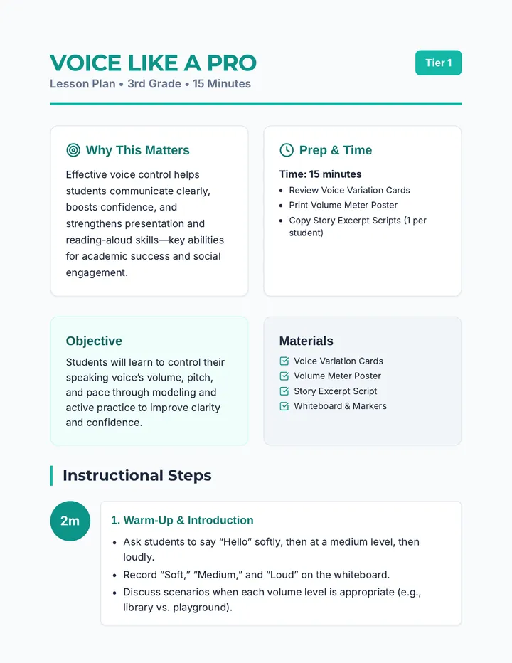 Voice Pro Plan Document