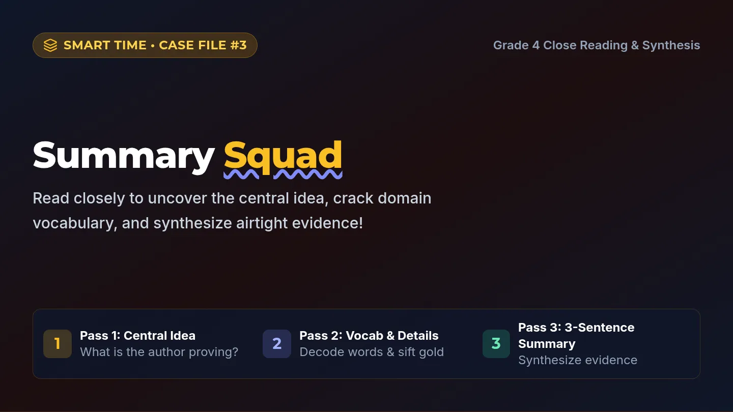 Summary Squad Slides