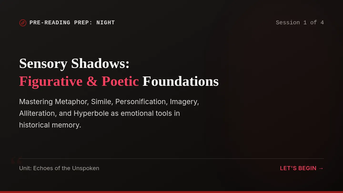 Sensory Shadows Slides