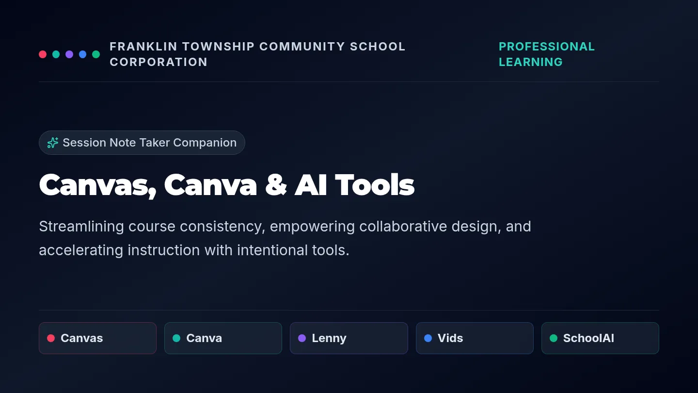 EdTech Workflow Slides