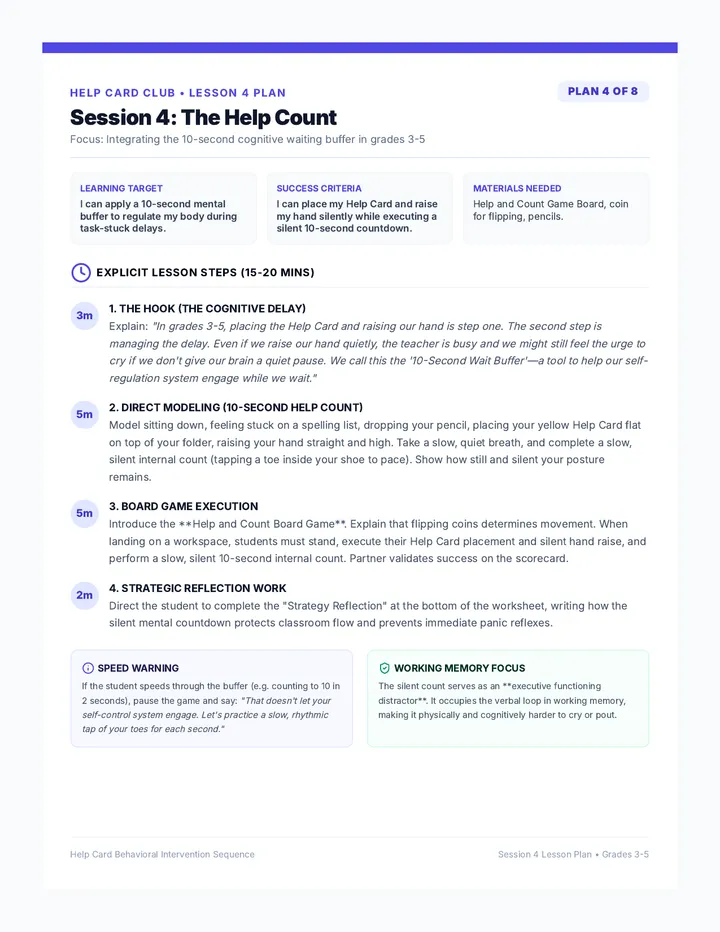 Ask and Count Lesson Plan