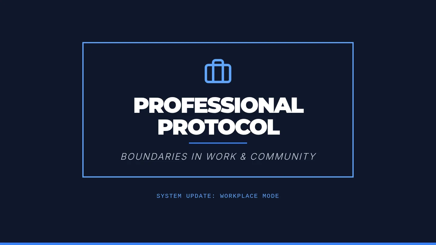 Professional Protocol Presentation