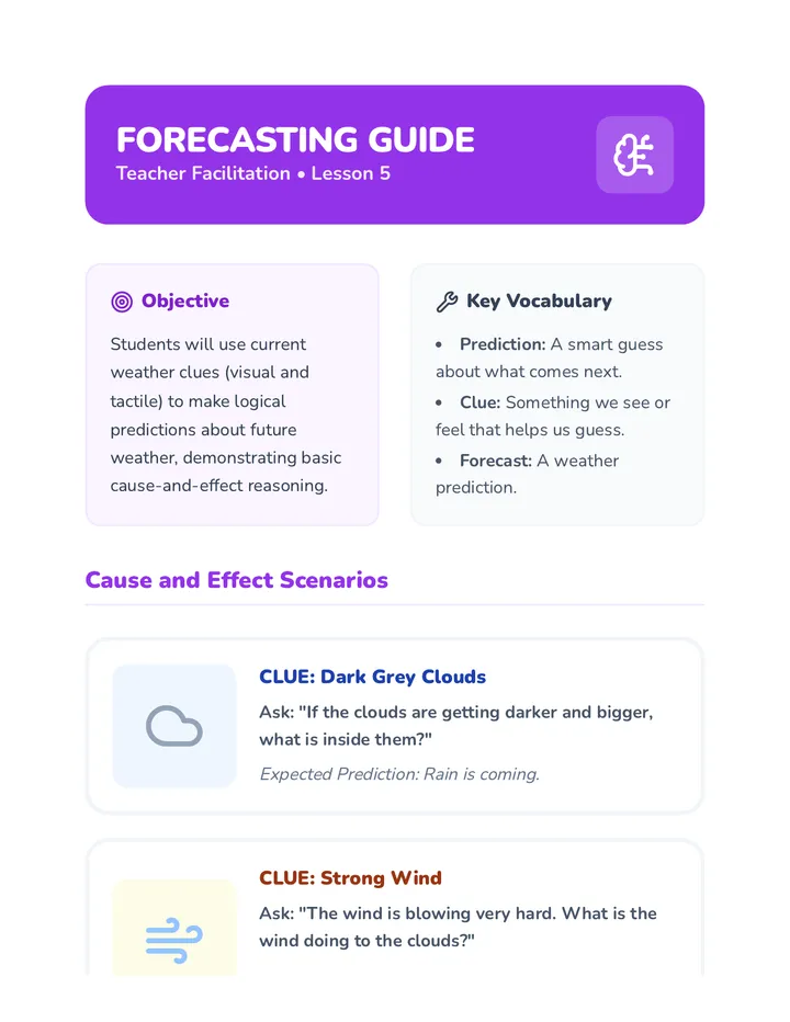 Prediction Discussion Guide