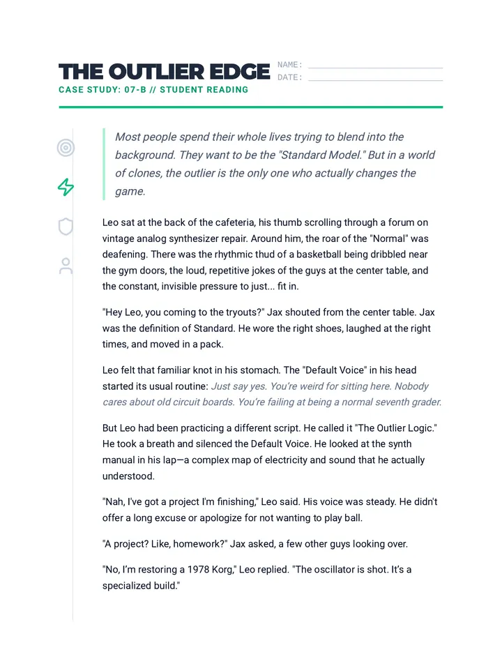 Outlier Edge Reading Document
