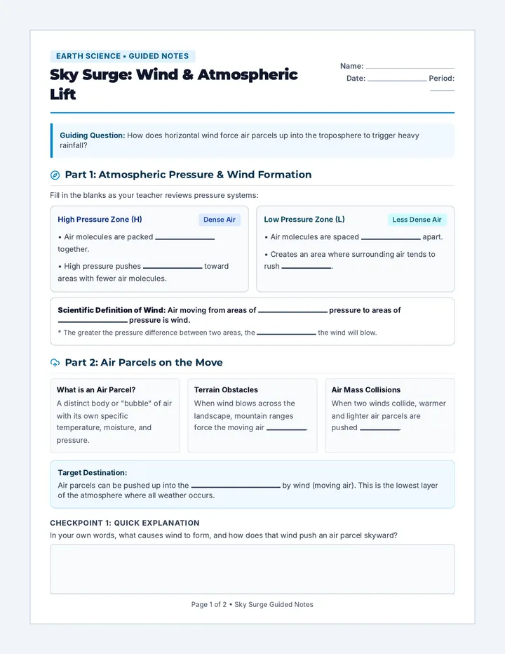 Sky Surge Notes