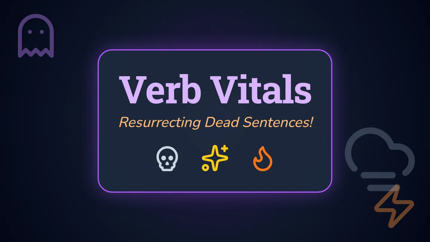 Verb Vitals Slides